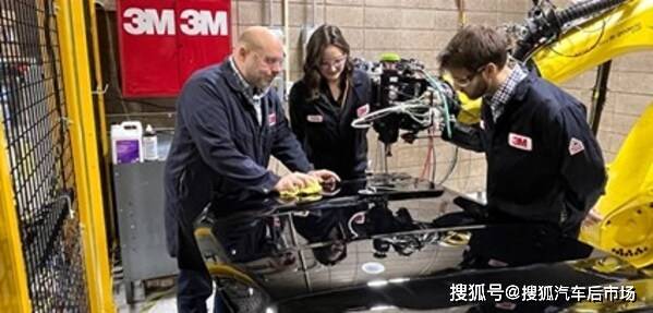 3M與通用汽車聯(lián)手<strong></p>
<p>汽車凹陷修復(fù)</strong>，自動化漆面修復(fù)技術(shù)革新汽車生產(chǎn)線！:汽車凹陷修復(fù)